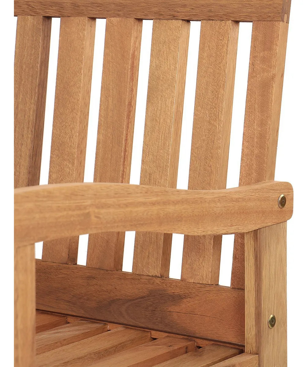 Conjunto Para Jardim De Madeira Eucalipto 4 Peças Sem
